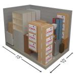 3D Model of a 10 by 15 Foot Storage Unit