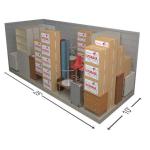 3D Model of a 10 by 25 Foot Storage Unit
