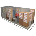3D Model of a 10 by 30 Foot Storage Unit